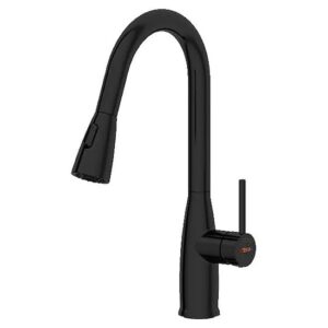 Grifo de cocina monomando con caño alto extraíble de gran resistencia