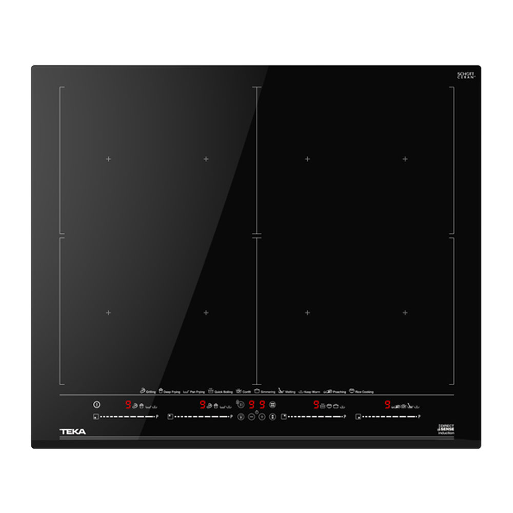 Parrilla vitrocerámica de inducción de 7 zonas con Touch Control Multislider Pro